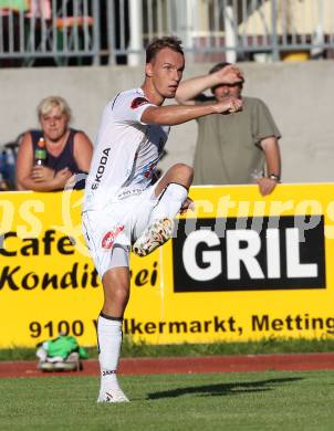 Fussball Freundschaftsspiel. Voelkermarkt gegen RZ Pellets WAC.  Rene Gsellmann (WAC). Voelkermarkt, am 31.7.2012.
Foto: Kuess

---
pressefotos, pressefotografie, kuess, qs, qspictures, sport, bild, bilder, bilddatenbank