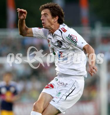 Fussball. Bundesliga. RZ Pellets WAC gegen FC Red Bull Salzburg. Christian Falk (WAC). Wolfsberg, 4.8.2012.
Foto: Kuess

---
pressefotos, pressefotografie, kuess, qs, qspictures, sport, bild, bilder, bilddatenbank