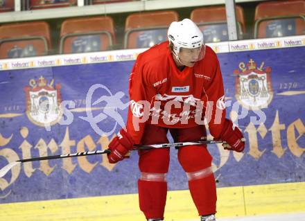 Eishockey. KAC. Training. Jamie Lundmark. Klagenfurt, 6.8.2012. 
Foto: Kuess
---
pressefotos, pressefotografie, kuess, qs, qspictures, sport, bild, bilder, bilddatenbank