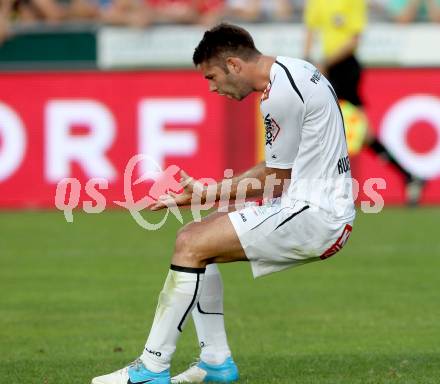 Fussball. Bundesliga. RZ Pellets WAC gegen FC Red Bull Salzburg. Ruben Rivera (WAC). Wolfsberg, 4.8.2012.
Foto: Kuess

---
pressefotos, pressefotografie, kuess, qs, qspictures, sport, bild, bilder, bilddatenbank