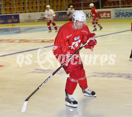 Eishockey. KAC. Training. Jamie Lundmark. Klagenfurt, 6.8.2012. 
Foto: Kuess
---
pressefotos, pressefotografie, kuess, qs, qspictures, sport, bild, bilder, bilddatenbank