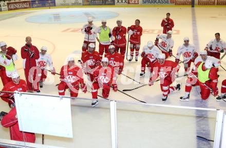 Eishockey. KAC. Training.  Klagenfurt, 6.8.2012. 
Foto: Kuess
---
pressefotos, pressefotografie, kuess, qs, qspictures, sport, bild, bilder, bilddatenbank