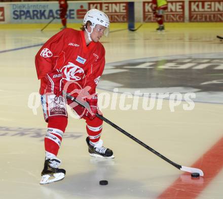 Eishockey. KAC. Training. Scofield Tyler. Klagenfurt, 6.8.2012. 
Foto: Kuess
---
pressefotos, pressefotografie, kuess, qs, qspictures, sport, bild, bilder, bilddatenbank