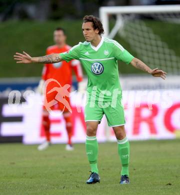 Fussball Testspiel. RZ Pellets WAC gegen VfL Wolfsburg. Emanuel Pogatetz(Wolfsburg). Wolfsberg, 7.8.2012.
Foto: Kuess
---
pressefotos, pressefotografie, kuess, qs, qspictures, sport, bild, bilder, bilddatenbank