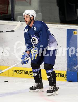 Eishockey. VSV. Training.  Scott Hotham. Villach, 8.8.2012.
Foto: Kuess
---
pressefotos, pressefotografie, kuess, qs, qspictures, sport, bild, bilder, bilddatenbank