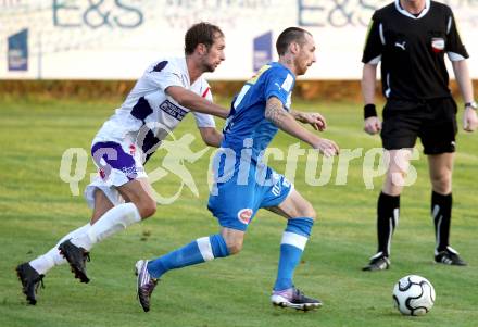 Fussball Regionalliga. SAK gegen VSV. Marjan kropiunik, (SAK), Rok Pavlicic  (VSV). Klagenfurt, 9.8.2012.
Foto: Kuess
---
pressefotos, pressefotografie, kuess, qs, qspictures, sport, bild, bilder, bilddatenbank