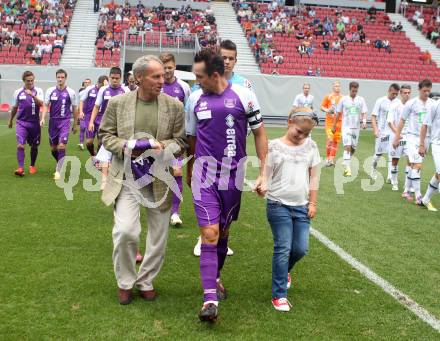 Fussball Regionalliga. SK Austria Klagenfurt gegen Sturm Graz Amateure. Franz Hasil, Matthias Dollinger. Klagenfurt, 10.8.2012.
Foto: Kuess


---
pressefotos, pressefotografie, kuess, qs, qspictures, sport, bild, bilder, bilddatenbank