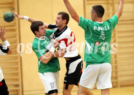 Handball Bundesliga. Testspiel. SC Ferlach gegen Ribnica. Dean Pomorisac (Ferlach). Ferlach, 11.8.2012.
Foto: Kuess
---
pressefotos, pressefotografie, kuess, qs, qspictures, sport, bild, bilder, bilddatenbank