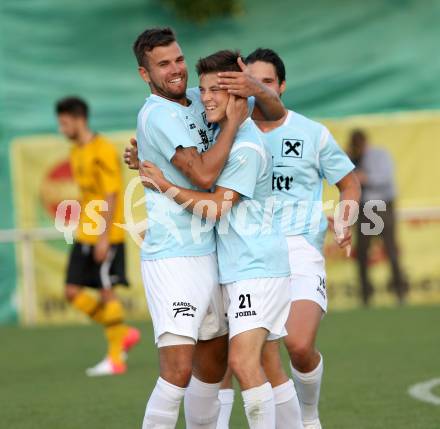 Fussball. Kaerntner Liga. Welzenegg gegen St. Veit/Glan. Rupprecht Patrick, Riesser Manuel, Hertelt Sebastian  (St. Veit).. Klagenfurt, 11.8.2012.
Foto: Kuess
---
pressefotos, pressefotografie, kuess, qs, qspictures, sport, bild, bilder, bilddatenbank