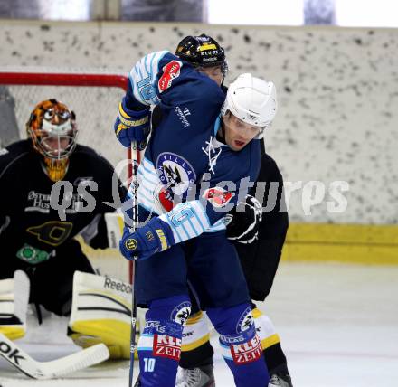 Eishockey. Rudi Hiti Turnier. VSV gegen Stavanger Oilers (Norwegen). Derek Damon (VSV). Bled, 17.8.2012
Foto: Kuess

---
pressefotos, pressefotografie, kuess, qs, qspictures, sport, bild, bilder, bilddatenbank