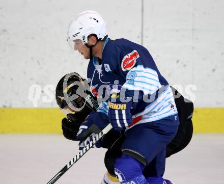 Eishockey. Rudi Hiti Turnier. VSV gegen Stavanger Oilers (Norwegen). John Hughes (VSV). Bled, 17.8.2012
Foto: Kuess

---
pressefotos, pressefotografie, kuess, qs, qspictures, sport, bild, bilder, bilddatenbank