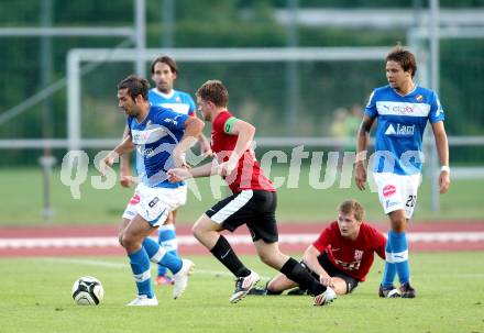 Fussball. Regionalliga. VSV gegen St. Florian. Steiner Mario, Kirisits Michael (VSV), Mitterndorfer Thomas (St. Florian). . Villach, 17.8.2012.
Foto: Kuess
---
pressefotos, pressefotografie, kuess, qs, qspictures, sport, bild, bilder, bilddatenbank