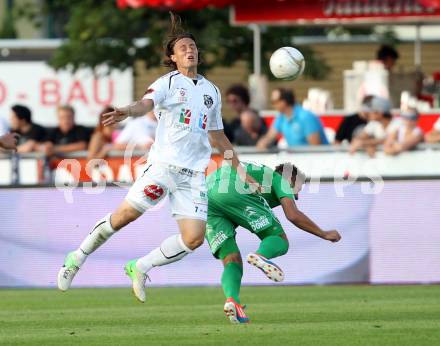 Fussball. Bundesliga. RZ Pellets WAC gegen SV Mattersburg. Dario Baldauf (WAC). Wolfsberg, 18.8.2012.
Foto: Kuess

---
pressefotos, pressefotografie, kuess, qs, qspictures, sport, bild, bilder, bilddatenbank