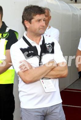 Fussball. Bundesliga. RZ Pellets WAC gegen SV Mattersburg. Dietmar Riegler. Wolfsberg, 18.8.2012.
Foto: Kuess

---
pressefotos, pressefotografie, kuess, qs, qspictures, sport, bild, bilder, bilddatenbank