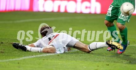 Fussball. Bundesliga. RZ Pellets WAC gegen SV Mattersburg. Christian Falk (WAC). Wolfsberg, 18.8.2012.
Foto: Kuess

---
pressefotos, pressefotografie, kuess, qs, qspictures, sport, bild, bilder, bilddatenbank