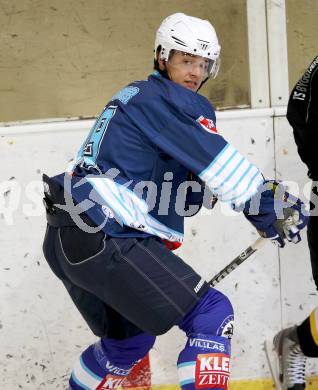 Eishockey. Rudi Hiti Turnier. VSV gegen Stavanger Oilers (Norwegen).  Stefan Bacher (VSV). Bled, 17.8.2012
Foto: Kuess
---
pressefotos, pressefotografie, kuess, qs, qspictures, sport, bild, bilder, bilddatenbank