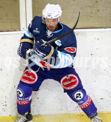 Eishockey. Rudi Hiti Turnier. VSV gegen Stavanger Oilers (Norwegen).  Gerhard Unterluggauer (VSV). Bled, 17.8.2012
Foto: Kuess
---
pressefotos, pressefotografie, kuess, qs, qspictures, sport, bild, bilder, bilddatenbank