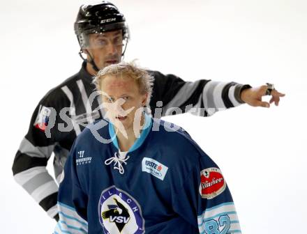 Eishockey. Rudi Hiti Turnier. VSV gegen Stavanger Oilers (Norwegen).  Antti Pusa (VSV). Bled, 17.8.2012
Foto: Kuess
---
pressefotos, pressefotografie, kuess, qs, qspictures, sport, bild, bilder, bilddatenbank