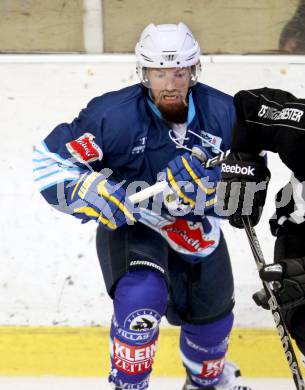 Eishockey. Rudi Hiti Turnier. VSV gegen Stavanger Oilers (Norwegen).  Markus Peintner (VSV). Bled, 17.8.2012
Foto: Kuess
---
pressefotos, pressefotografie, kuess, qs, qspictures, sport, bild, bilder, bilddatenbank