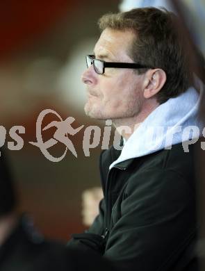 Eishockey. Rudi Hiti Turnier. VSV gegen Stavanger Oilers (Norwegen).  Trainer Hannu Jaervenpaeae (VSV). Bled, 17.8.2012
Foto: Kuess
---
pressefotos, pressefotografie, kuess, qs, qspictures, sport, bild, bilder, bilddatenbank