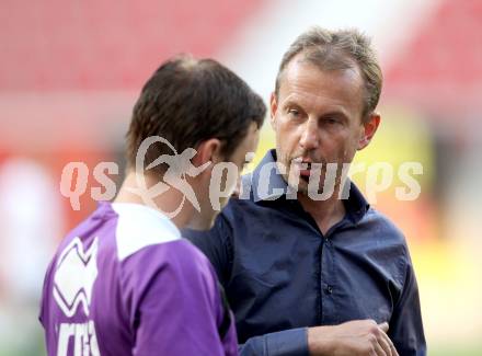 Fussball Regionalliga. SK Austria Klagenfurt gegen Feldkirchen. Trainer Dietmar Thuller (Austria). Klagenfurt, am 21.8.2012.
Foto: Kuess
---
pressefotos, pressefotografie, kuess, qs, qspictures, sport, bild, bilder, bilddatenbank