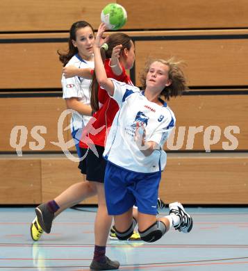 Handball. Kaernten Trophy. SC Ferlach Maedchen U14 gegen HC Tarpan.  Viktring, am 25.8.2012.
Foto: Kuess
---
pressefotos, pressefotografie, kuess, qs, qspictures, sport, bild, bilder, bilddatenbank
