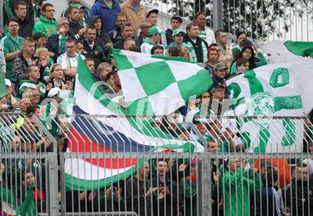 Fussball. Bundesliga. RZ Pellets WAC gegen Rapid Wien.  Fans Rapid. Wolfsberg, 26.8.2012.
Foto: Kuess

---
pressefotos, pressefotografie, kuess, qs, qspictures, sport, bild, bilder, bilddatenbank