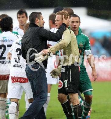 Fussball. Bundesliga. RZ Pellets WAC gegen Rapid Wien. Trainer Nenad Bjelica, Christian Dobnik. Wolfsberg, 26.8.2012.
Foto: Kuess

---
pressefotos, pressefotografie, kuess, qs, qspictures, sport, bild, bilder, bilddatenbank