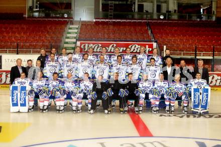 EBEL Eishockey Bundesliga. VSV. Mannschaftsfototermin. Villach, 28.8.2012.
Foto: Kuess
---
pressefotos, pressefotografie, kuess, qs, qspictures, sport, bild, bilder, bilddatenbank