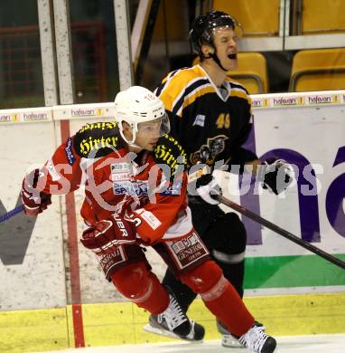 Eishockey Testspiel. KAC gegen HC Lugano. Thomas Koch (KAC). Klagenfurt, 30.8.2012
Foto: Kuess 

---
pressefotos, pressefotografie, kuess, qs, qspictures, sport, bild, bilder, bilddatenbank