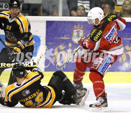 Eishockey Testspiel. KAC gegen HC Lugano. John Lammers (KAC). Klagenfurt, 30.8.2012
Foto: Kuess 

---
pressefotos, pressefotografie, kuess, qs, qspictures, sport, bild, bilder, bilddatenbank