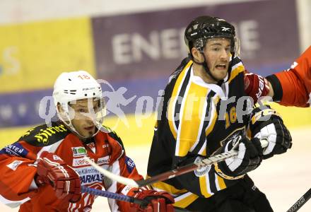 Eishockey Testspiel. KAC gegen HC Lugano. Thomas Koch (KAC). Klagenfurt, 30.8.2012
Foto: Kuess 

---
pressefotos, pressefotografie, kuess, qs, qspictures, sport, bild, bilder, bilddatenbank