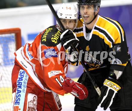 Eishockey Testspiel. KAC gegen HC Lugano. Johannes Kirisits (KAC). Klagenfurt, 30.8.2012
Foto: Kuess 

---
pressefotos, pressefotografie, kuess, qs, qspictures, sport, bild, bilder, bilddatenbank