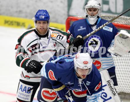 EBEL. Testspiel. EC VSV gegen Augsburg Panthers. Mario Altmann, Jean Philippe Lamoureux (VSV). Villach, am 31.8.2012.
Foto: Kuess 


---
pressefotos, pressefotografie, kuess, qs, qspictures, sport, bild, bilder, bilddatenbank