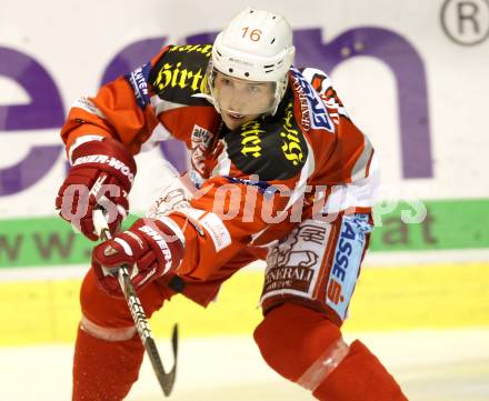 Eishockey Testspiel. KAC gegen HC Lugano. Patrick Harand (KAC). Klagenfurt, 30.8.2012
Foto: Kuess 

---
pressefotos, pressefotografie, kuess, qs, qspictures, sport, bild, bilder, bilddatenbank