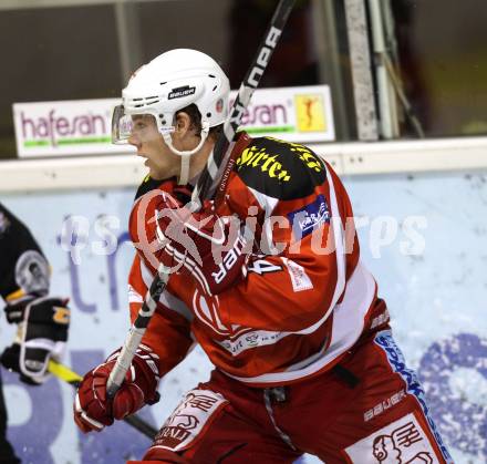 Eishockey Testspiel. KAC gegen HC Lugano. Markus Pirmann (KAC). Klagenfurt, 30.8.2012
Foto: Kuess 

---
pressefotos, pressefotografie, kuess, qs, qspictures, sport, bild, bilder, bilddatenbank