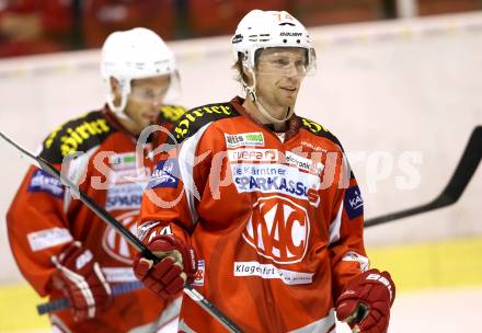 Eishockey Testspiel. KAC gegen HC Lugano. Jamie Lundmark, (KAC). Klagenfurt, 30.8.2012
Foto: Kuess 

---
pressefotos, pressefotografie, kuess, qs, qspictures, sport, bild, bilder, bilddatenbank