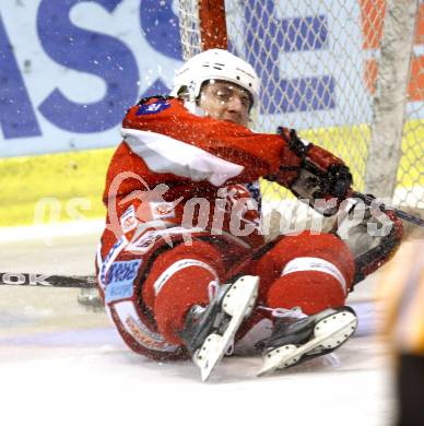 Eishockey Testspiel. KAC gegen HC Lugano. David Schuller (KAC). Klagenfurt, 30.8.2012
Foto: Kuess 

---
pressefotos, pressefotografie, kuess, qs, qspictures, sport, bild, bilder, bilddatenbank