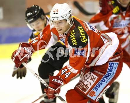 Eishockey Testspiel. KAC gegen HC Lugano. Markus Pirmann (KAC). Klagenfurt, 30.8.2012
Foto: Kuess 

---
pressefotos, pressefotografie, kuess, qs, qspictures, sport, bild, bilder, bilddatenbank