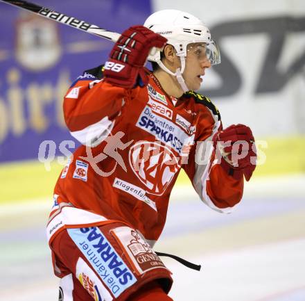 Eishockey Testspiel. KAC gegen HC Lugano. Nikolaus Holzer (KAC). Klagenfurt, 30.8.2012
Foto: Kuess 

---
pressefotos, pressefotografie, kuess, qs, qspictures, sport, bild, bilder, bilddatenbank