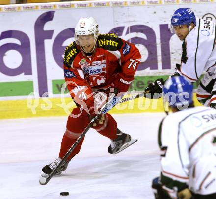 EBEL. Testspiel. EC KAC gegen Augsburg Panthers.  Jamie Lundmark (KAC). Klagenfurt, am 1.9.2012.
Foto: Kuess 


---
pressefotos, pressefotografie, kuess, qs, qspictures, sport, bild, bilder, bilddatenbank