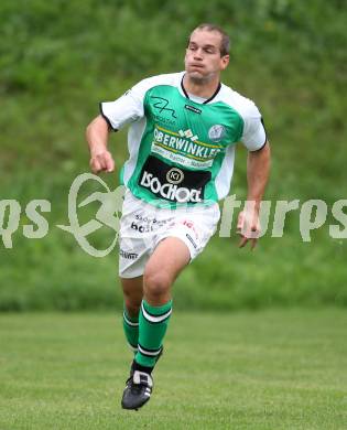 Fussball Kaerntner Liga. Maria Saal gegen Lendorf.  Martin Morgenstern (Lendorf). Maria Saal, am 1.9.2012.
Foto: Kuess
---
pressefotos, pressefotografie, kuess, qs, qspictures, sport, bild, bilder, bilddatenbank