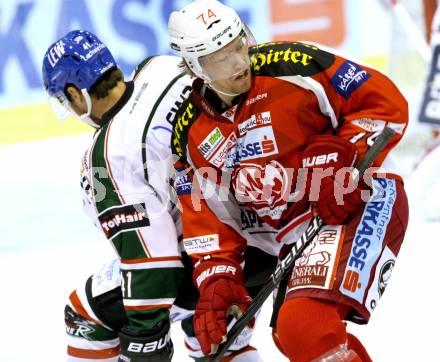 EBEL. Testspiel. EC KAC gegen Augsburg Panthers. Jamie Lundmark, (KAC). Klagenfurt, am 1.9.2012.
Foto: Kuess 


---
pressefotos, pressefotografie, kuess, qs, qspictures, sport, bild, bilder, bilddatenbank