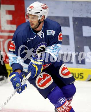 EBEL. Testspiel. EC VSV gegen HC Lugano. Scott Hotham (VSV). Villach, am 2.9..2012.
Foto: Kuess 


---
pressefotos, pressefotografie, kuess, qs, qspictures, sport, bild, bilder, bilddatenbank