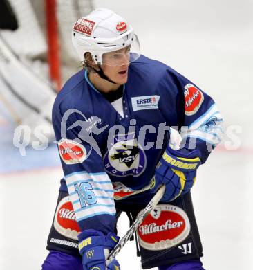 EBEL. Testspiel. EC VSV gegen HC Lugano. Daniel Nageler (VSV). Villach, am 2.9..2012.
Foto: Kuess 


---
pressefotos, pressefotografie, kuess, qs, qspictures, sport, bild, bilder, bilddatenbank