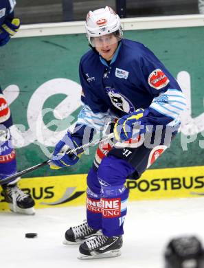 EBEL. Testspiel. EC VSV gegen HC Lugano. Daniel Nageler (VSV). Villach, am 2.9..2012.
Foto: Kuess 


---
pressefotos, pressefotografie, kuess, qs, qspictures, sport, bild, bilder, bilddatenbank