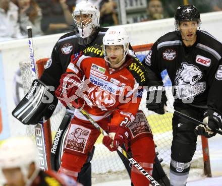 EBEL. Testspiel. EC KAC gegen Thomas Sabo Ice Tigers. John Lammers (KAC). Klagenfurt, am 2.9.2012.
Foto: Kuess 
---
pressefotos, pressefotografie, kuess, qs, qspictures, sport, bild, bilder, bilddatenbank