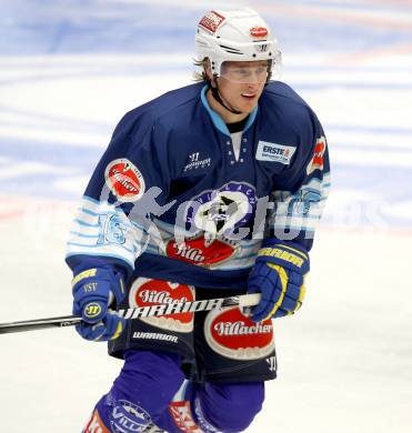 EBEL. Testspiel. EC VSV gegen HC Lugano. Daniel Nageler (VSV). Villach, am 2.9..2012.
Foto: Kuess 


---
pressefotos, pressefotografie, kuess, qs, qspictures, sport, bild, bilder, bilddatenbank