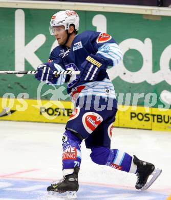 EBEL. Testspiel. EC VSV gegen HC Lugano. John Hughes (VSV). Villach, am 2.9..2012.
Foto: Kuess 


---
pressefotos, pressefotografie, kuess, qs, qspictures, sport, bild, bilder, bilddatenbank