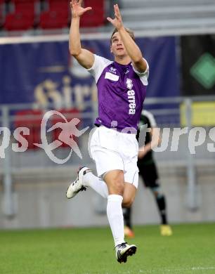 Fussball Regionalliga. SK Austria Klagenfurt gegen Pasching. Peter Pucker (Klagenfurt). Klagenfurt, 15.9.2012. 
Foto: Kuess

---
pressefotos, pressefotografie, kuess, qs, qspictures, sport, bild, bilder, bilddatenbank